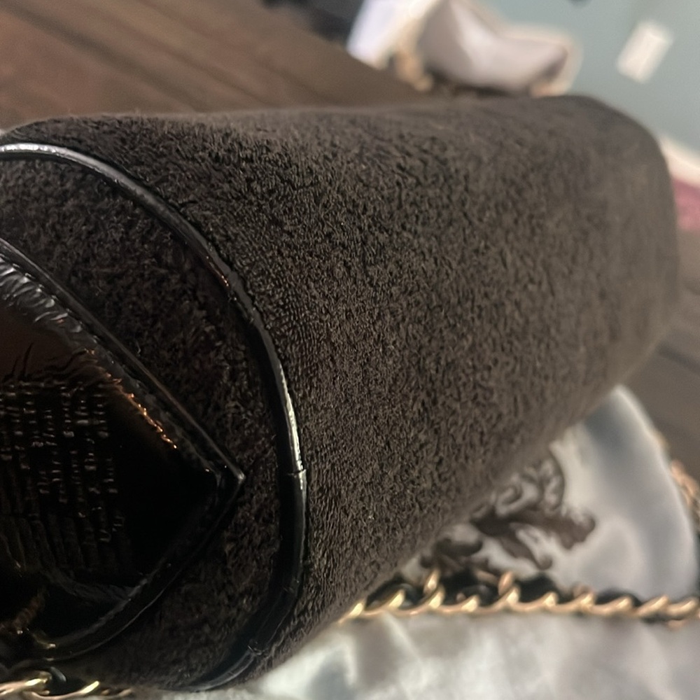 Vintage Juicy Couture Rare P&G Velour Scottie Dogs Once Upon A Time Barrel Bag - Picture 10 of 17